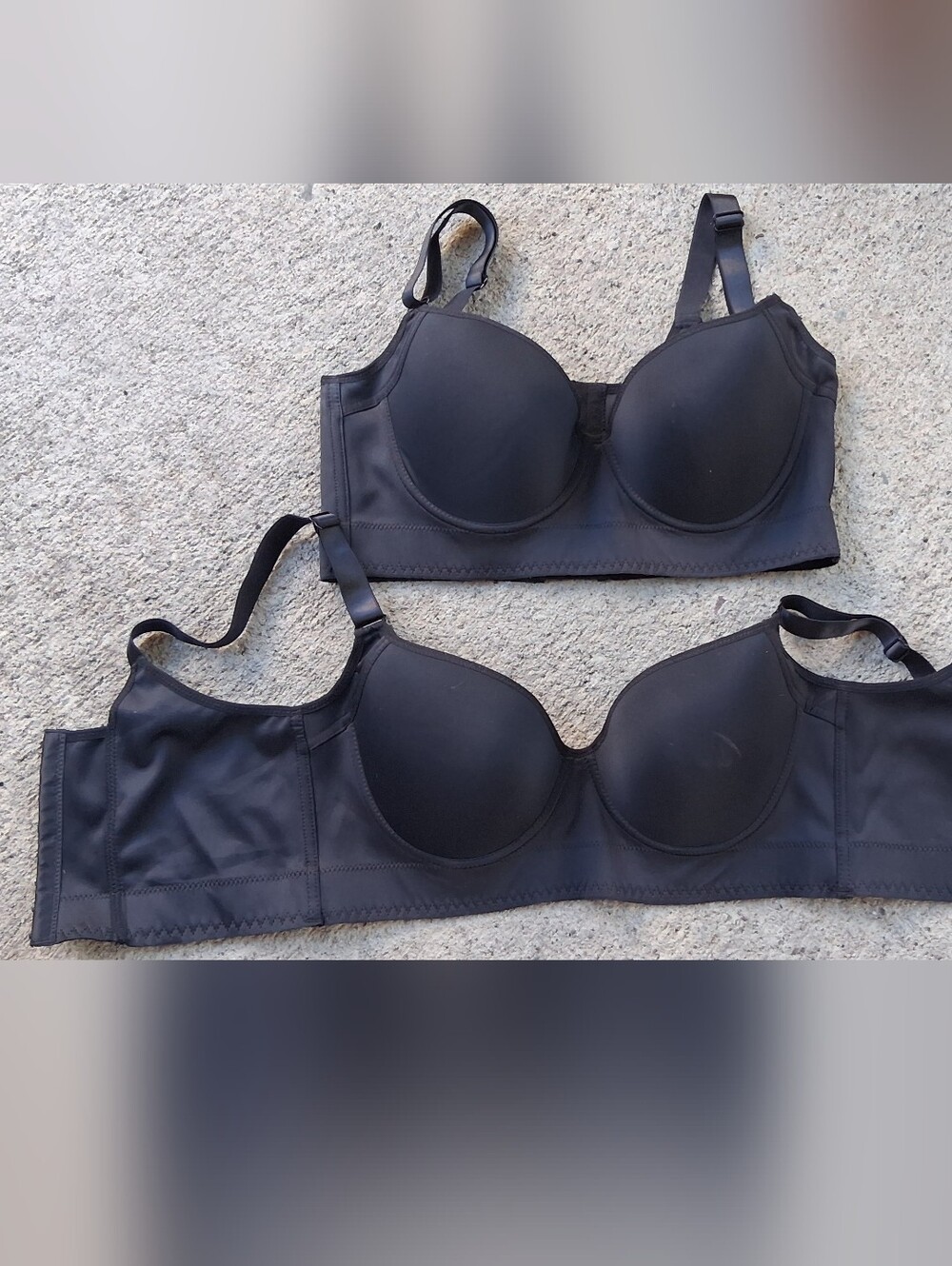 Everyday Black Underwire T-Shirt Bra - Pack